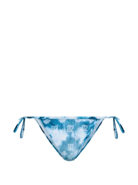 DSQUARED2 D2 monogram bikini brief Blue D6B085420ISA01