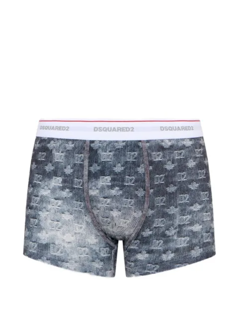 DSQUARED2 monogram trunks Blue D9LDC6400ISA01