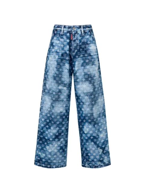 DSQUARED2 monogram Big Man jeans Blue S75KB0587D30023