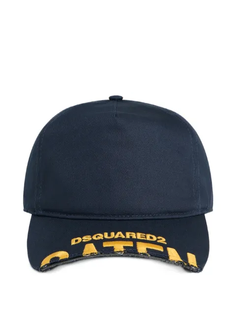 DSQUARED2 logo baseball cap Blue BCM101205C00001