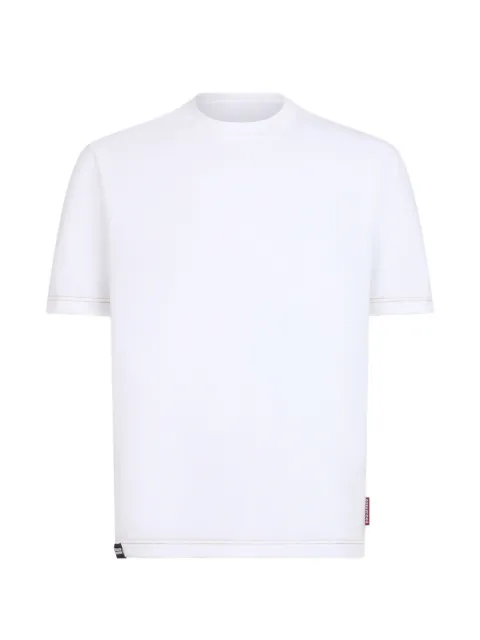 DSQUARED2 tape V-neck T-shirt White D9M946350ISA01