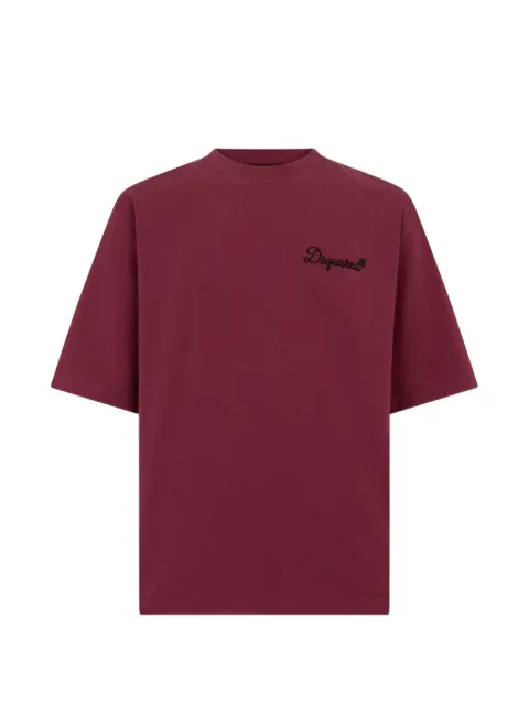 DSQUARED2 Dsquared2 Signature loose-fit T-Shirt Red S74GD1525D20106