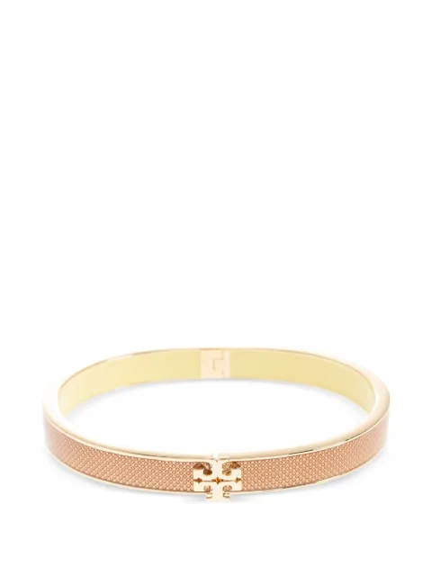 Tory Burch Double T medium textured bangle Pink 184449