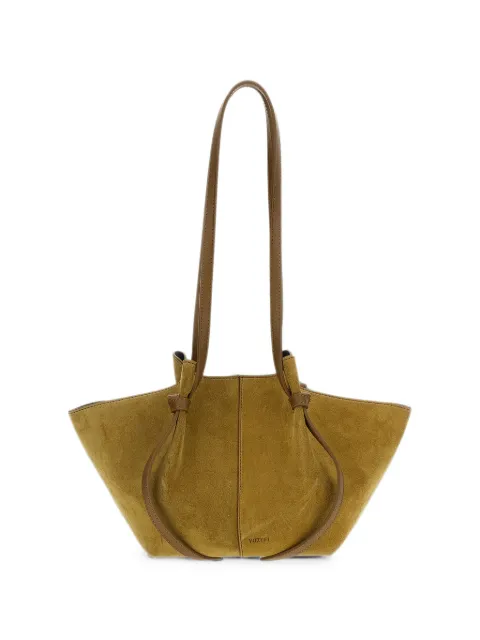 Yuzefi Mochi suede shoulder bag Brown YUZPF26HBMO