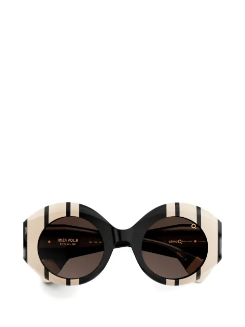 Etnia Barcelona Ibiza 12 striped sunglasses Black IBIZAVOL612SUN