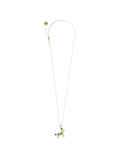 Marni dog-pendant necklace Gold COMV0623A0P6528