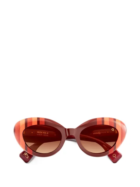 Etnia Barcelona Ibiza 13 striped sunglasses Brown IBIZAVOL613SUN