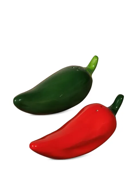 CU I SEEYOU chilli-shaped salt and pepper shakers Red CU39253