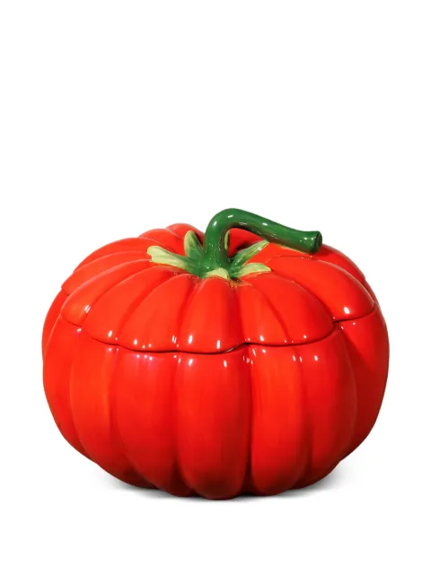 CU I SEEYOU tomato-shaped lidded bowl Red CU98253