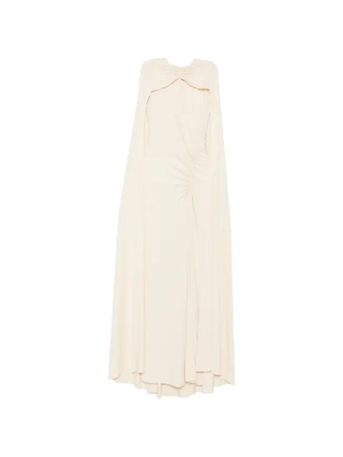 SIMKHAI ruffled-detail maxi dress Neutrals 4261080D