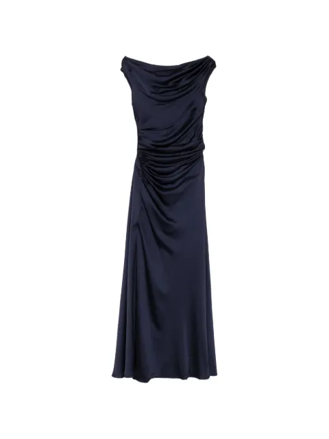 SIMKHAI ruffled-embellishment maxi dress Blue 4261082Q