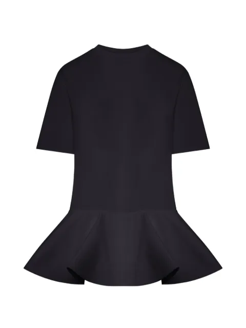 Alaïa peplum-hem blouse Black AA9I0003J103D