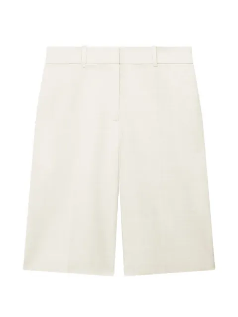 Another Tomorrow Bermuda shorts Neutrals A126PT076VIOFW