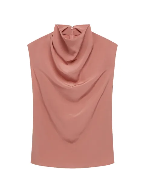 Another Tomorrow sleeveless top Pink A325BL121SECYN