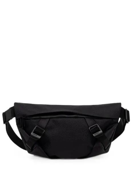 CÔTE & CIEL buckle-fastening diamond-textured belt bag Black 29251