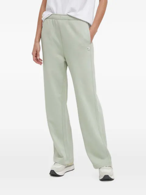 Champion logo-patch track pants Green E10008