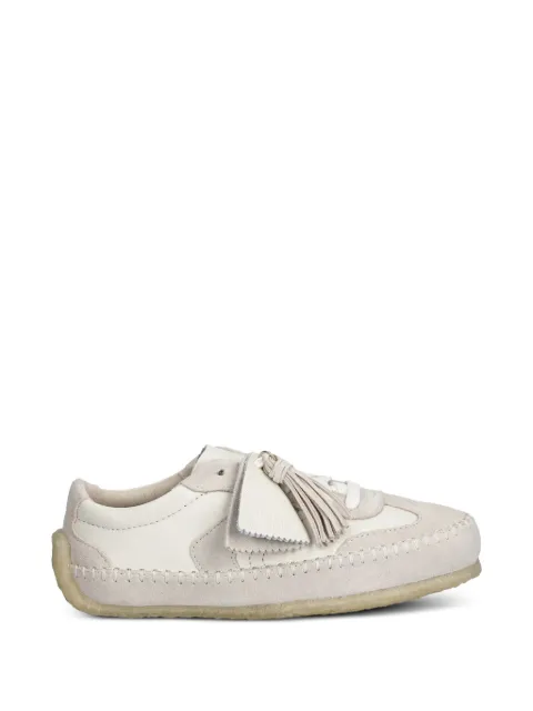 Clarks Originals tassel-detail blanket-stitched sneakers Neutrals 26185702