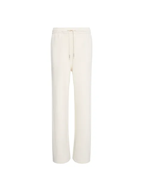Calvin Klein drawstring-waist logo-embroidered track pants White LV044G248GYAS