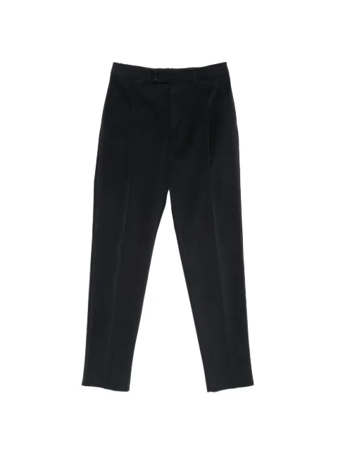 Caruso pressed-crease tailored trousers Blue 509173SR18AZ