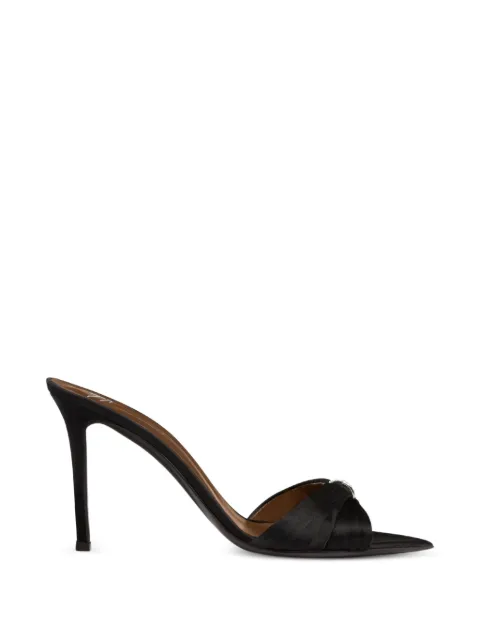 Giuseppe Zanotti Lumière mules 90 Black I600011002
