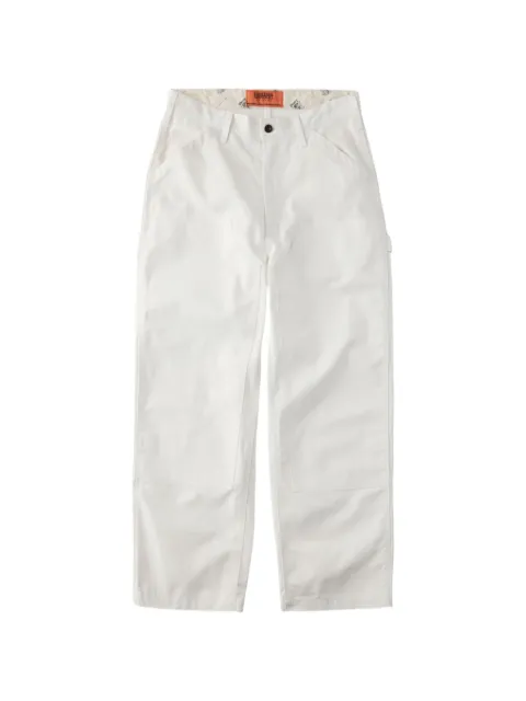 UNIVERSAL OVERALL double-knee painter trousers White U2613664GA