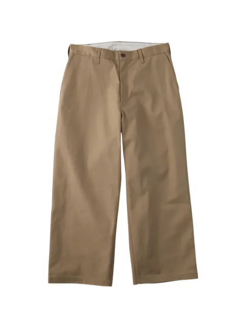 UNIVERSAL OVERALL wide-leg trousers Neutrals HT03