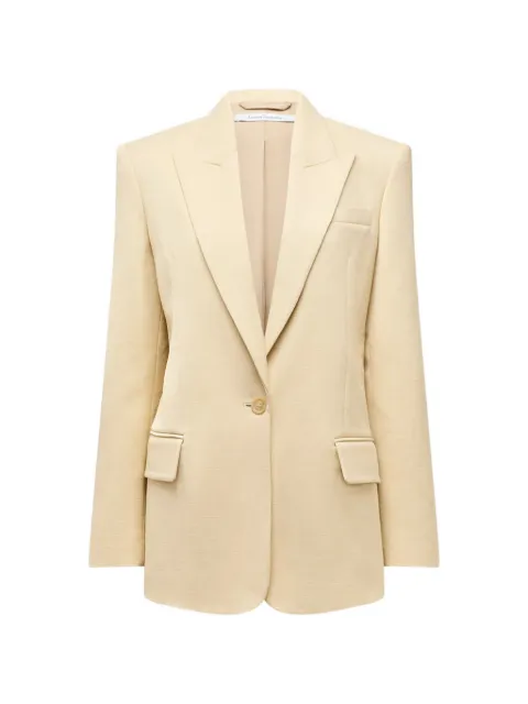 Another Tomorrow oversized tailored blazer Neutrals A126JK049