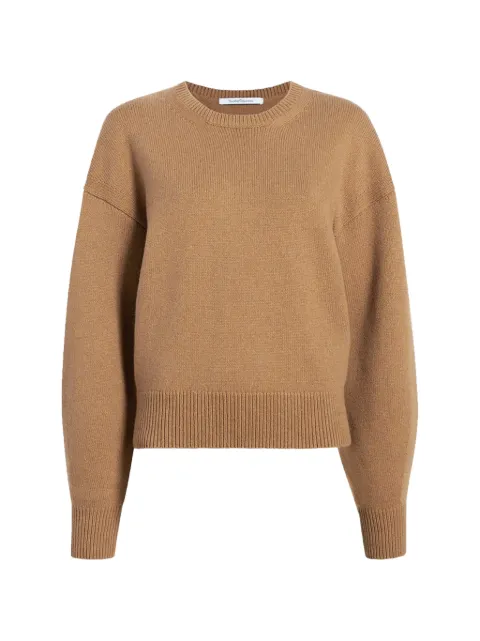 Another Tomorrow darted cashmere sweater Neutrals A421KT020WSCAM