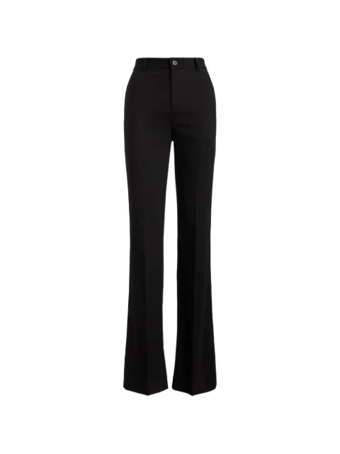 Lauren Ralph Lauren stretch-crepe straight-leg trousers Black 200P08857
