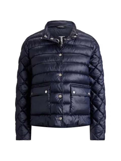 Lauren Ralph Lauren quilted mockneck jacket Blue 297P18066