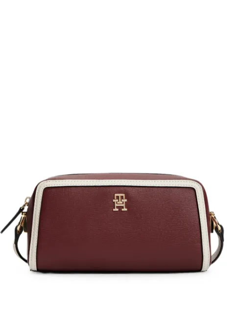 Tommy Hilfiger logo-plaque cross body bag Red AW0AW18899