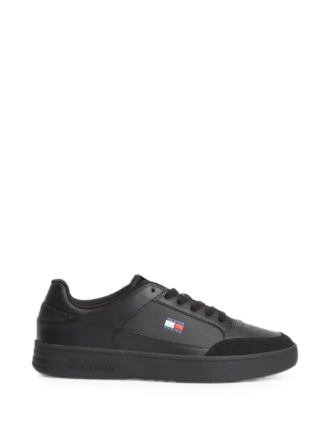 Tommy Hilfiger perforated panel-detail sneakers Black EM0EM01792BDS
