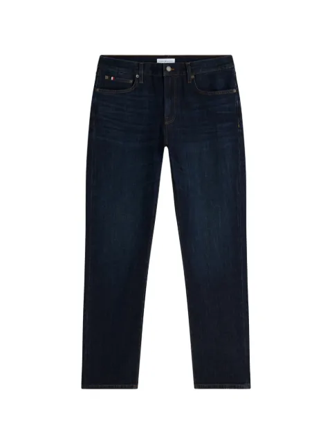Tommy Hilfiger logo-patch straight-leg jeans Blue MW0MW431621BN1BN