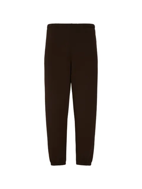Calvin Klein logo-print elasticated-waist track pants Brown LV04RG229GTO2