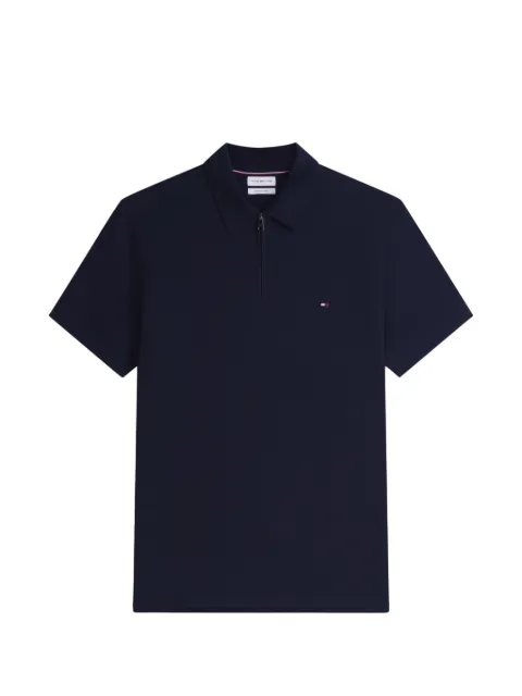 Tommy Hilfiger zip-fastening polo shirt Blue MW0MW43282