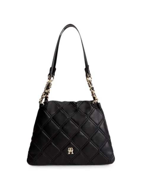 Tommy Hilfiger quilted tote bag Black AW0AW18716