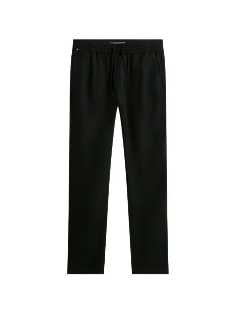 Tommy Hilfiger drawstring elasticated-waist trousers Black MW0MW42336BDS