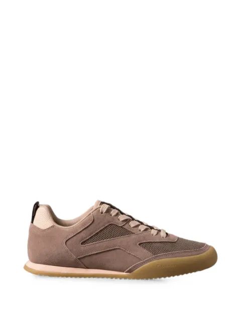 Calvin Klein Kayla panelled mesh-insert sneakers Brown HW0HW031000LQ