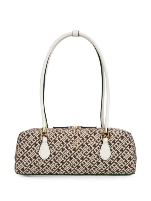 Tommy Hilfiger monogram-jacquard shoulder bag Brown AW0AW18752