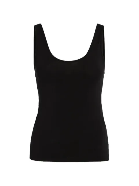 Another Tomorrow slim-fit tank top Black A019CT005TCBLK