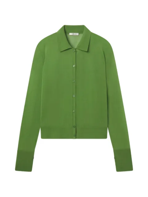 FRAME collared cardigan Green WE26KSW040