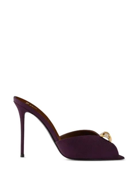Giuseppe Zanotti Intriigo Cocktail sandals 105 Purple E600030002