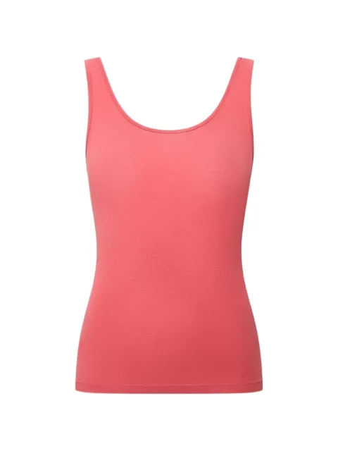 Another Tomorrow U-neck tank top Pink A019CT005