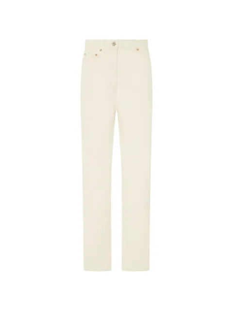 Another Tomorrow slim-fit jeans Neutrals A425PT072COECU
