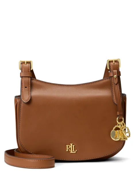 Lauren Ralph Lauren Marcy leather crossbody bag Brown 431P06070