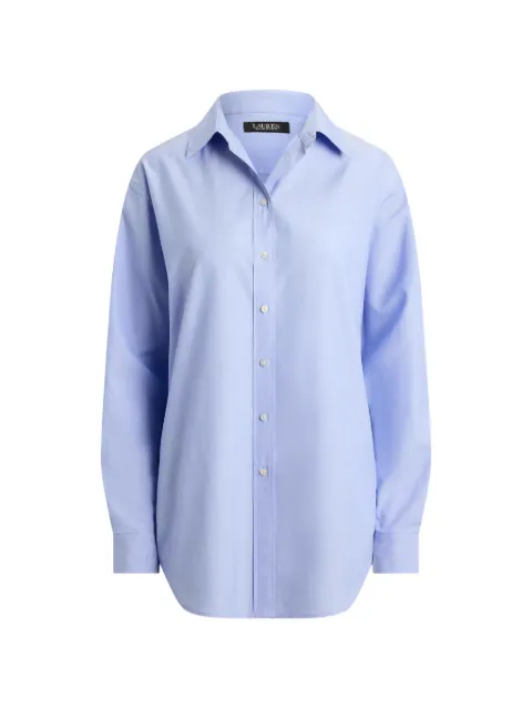 Lauren Ralph Lauren long-sleeve button-down shirt Blue 200B27668