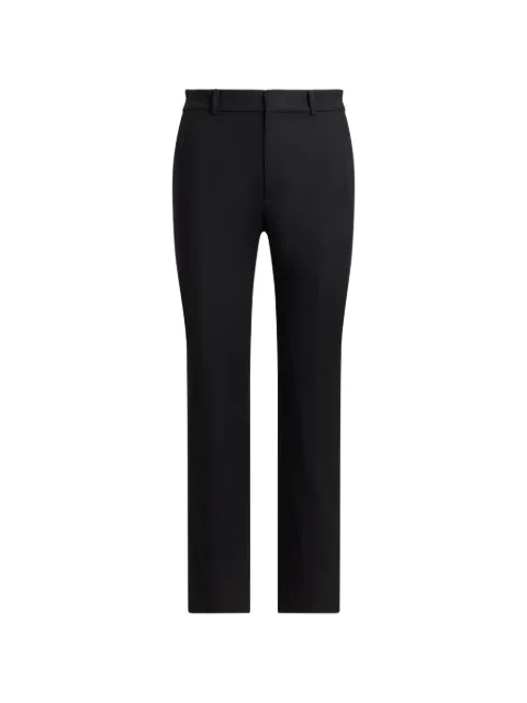 Lauren Ralph Lauren high-waisted slim-fit trousers Black 200P14610