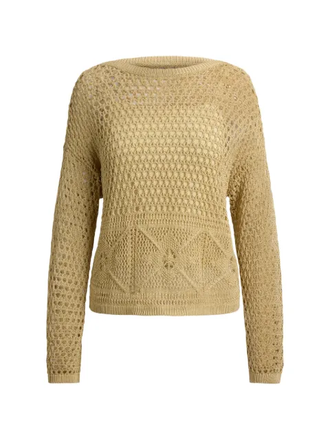 Lauren Ralph Lauren pointelle-knit sweater Neutrals 200P13826