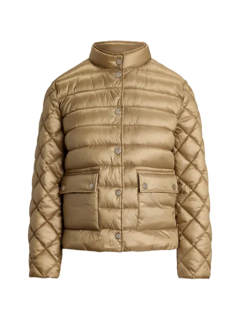 Lauren Ralph Lauren quilted mockneck jacket Neutrals 297P18066