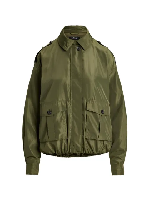 Lauren Ralph Lauren utility-pockets epaulette jacket Green 200P13813